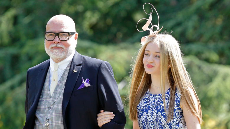 Gary Goldsmith with daughter Tallulah Goldsmith