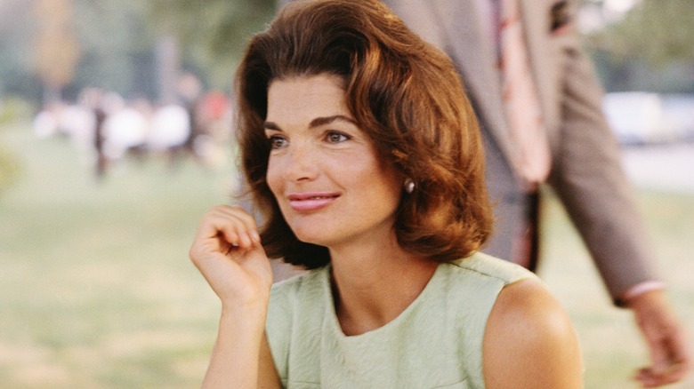 Photo of Jackie Kennedy smiling