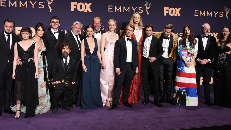 Game of Throes cast at the Emmys