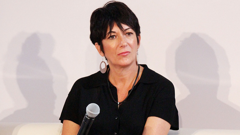 Ghislaine Maxwell posing 