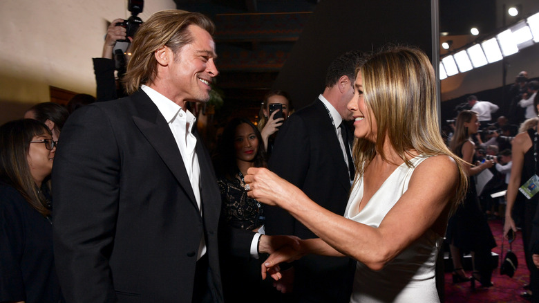 Jennifer Aniston and Brad Pitt reunite 