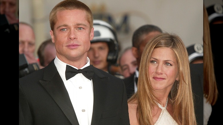 Jennifer Aniston and Brad Pitt together