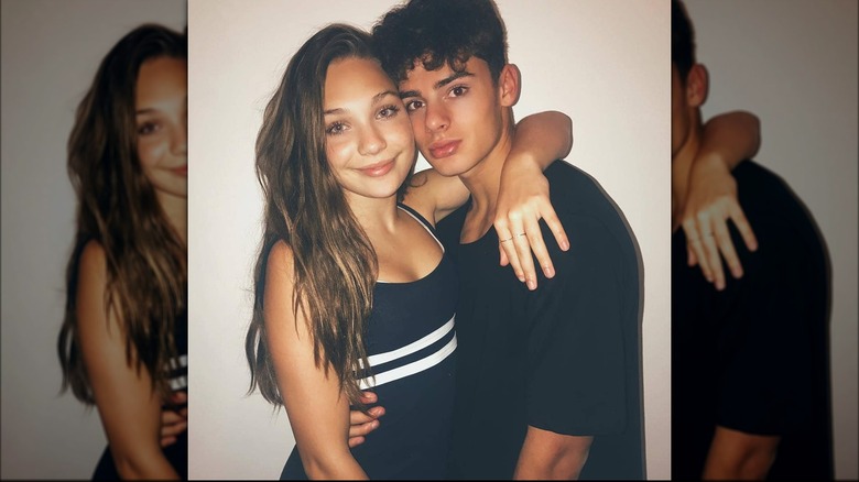 Maddie Ziegler and Jack Kelly posing together