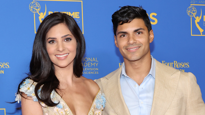 Camila Banus and Marlon Aquino smiling