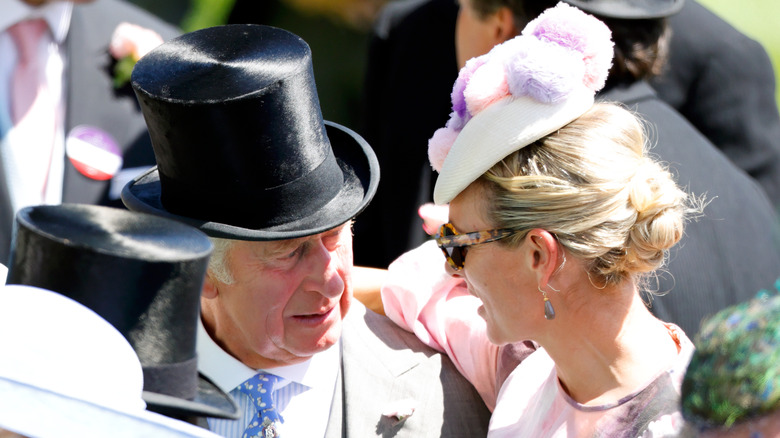 King Charles Zara Tindall chat 