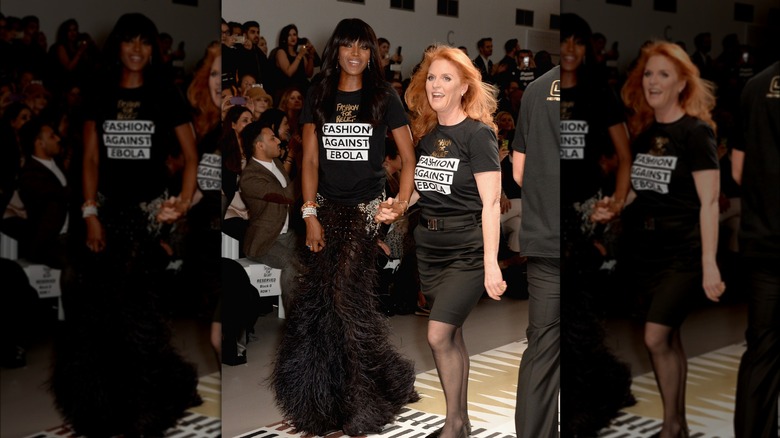 naomi campbell and sarah ferguson