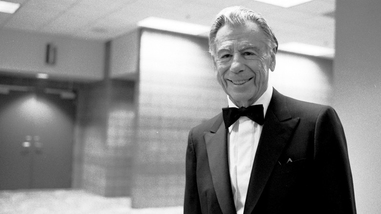 Kirk Kerkorian smiling