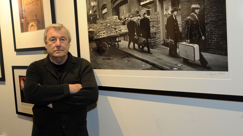 Terry O'Neill with arms crossed