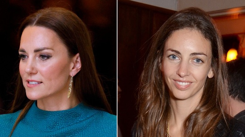 Kate Middleton and Rose Hanbury