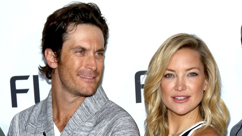 Kate Hudson with her brother Oliver Hudson