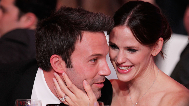 Ben Affleck and Jennifer Garner at an event