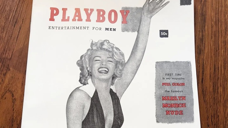 Cover of first Playboy issue with Marilyn Monroe