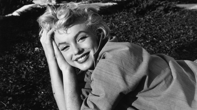 Marilyn Monroe smiling