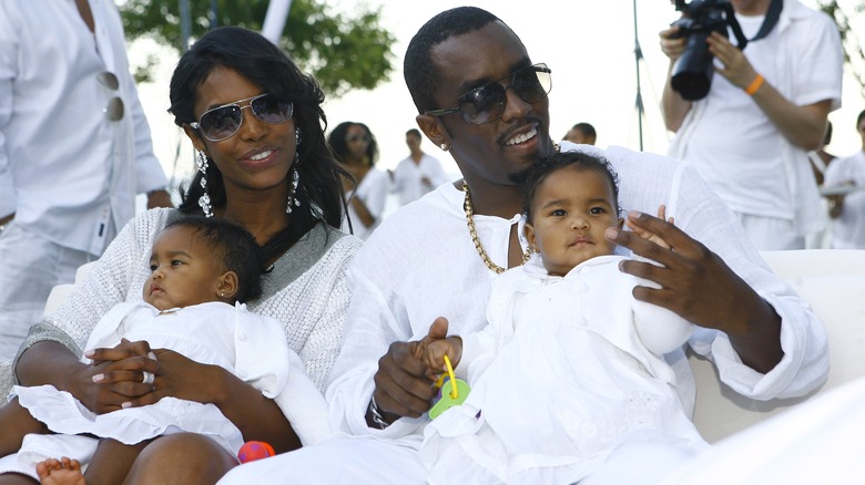 Kim Porter and Sean "Diddy" Combs