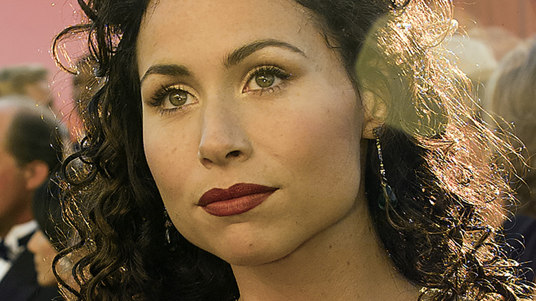 Minnie Driver close-up