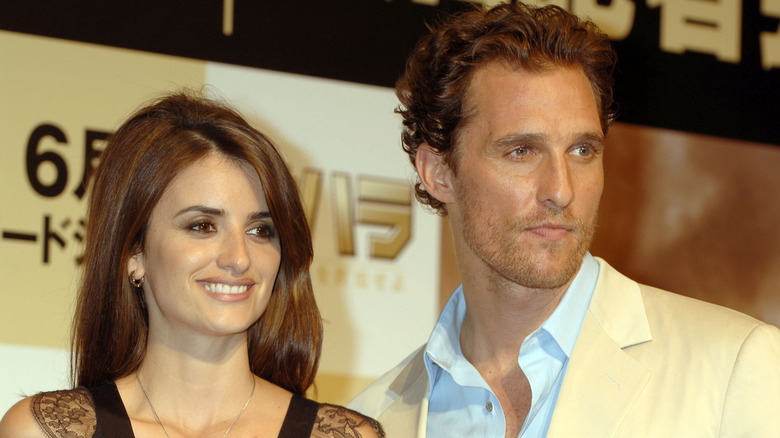 Penelope Cruz and Matthew McConaughey at the "Sahara" Tokyo Press Conference