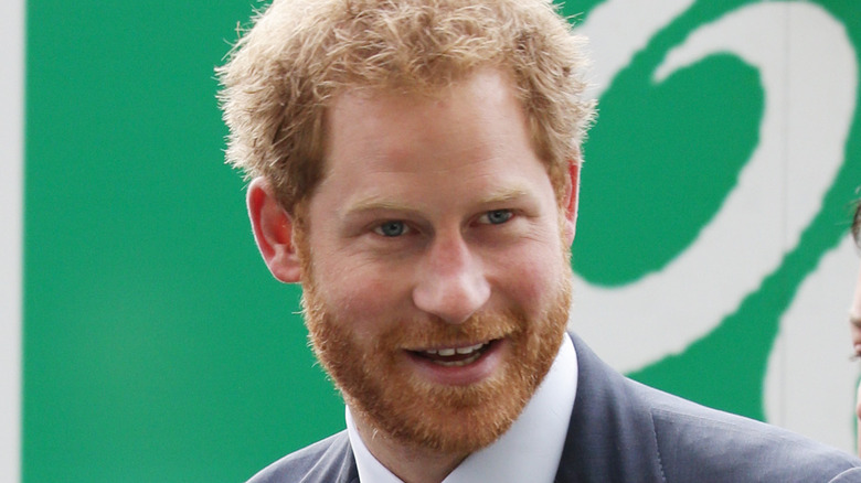 Prince Harry in a suit