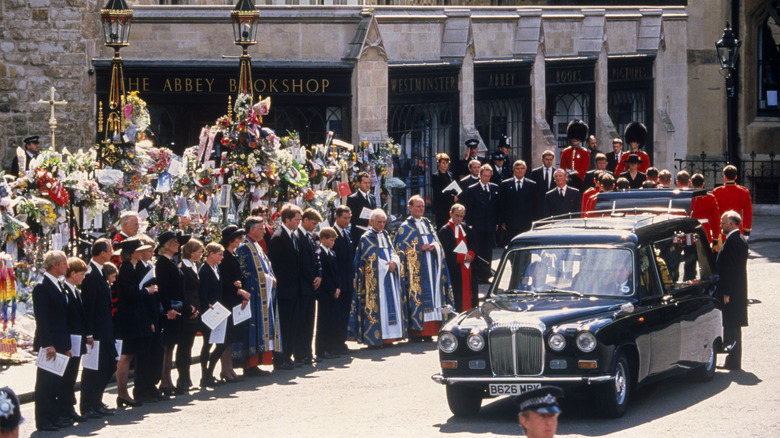 A Look Back At Princess Diana's Heartbreaking Funeral