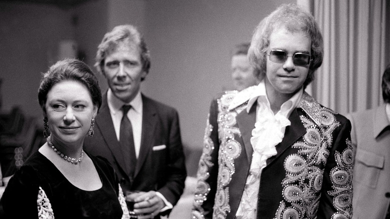 Princess Margaret and Elton John