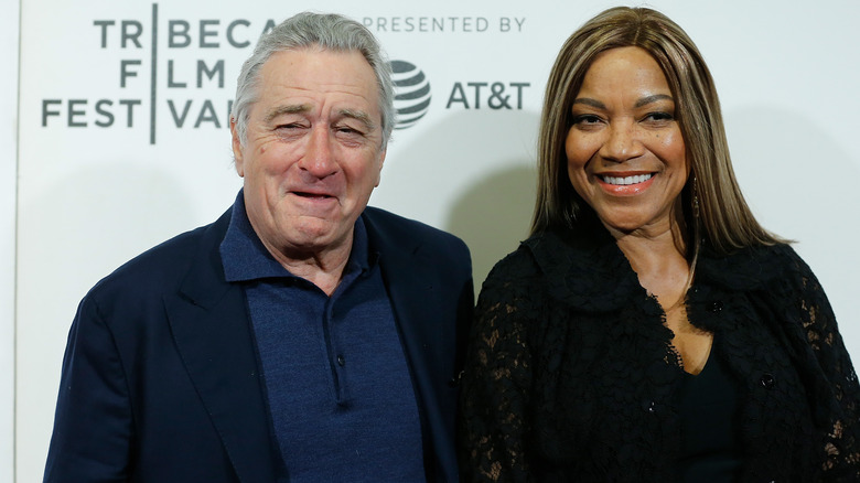 Robert De Niro and Grave Hightower smiling