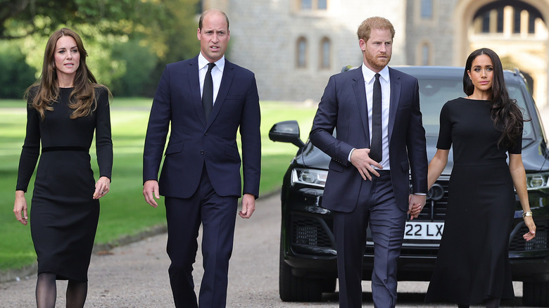 Royal fab four at Windsor Castle