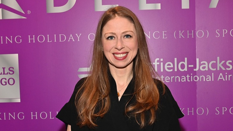 Chelsea Clinton smiling