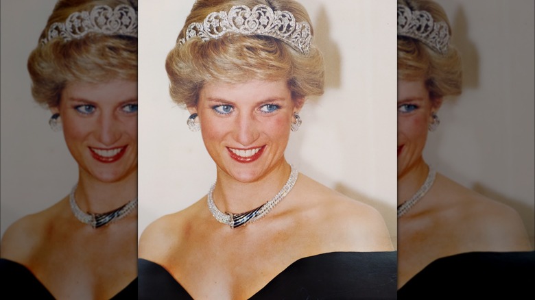 Princess Diana smiling