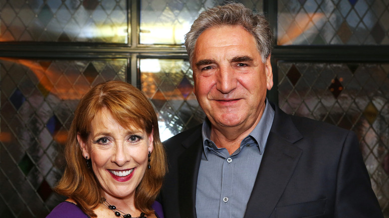 Phyllis Logan and Jim Carter