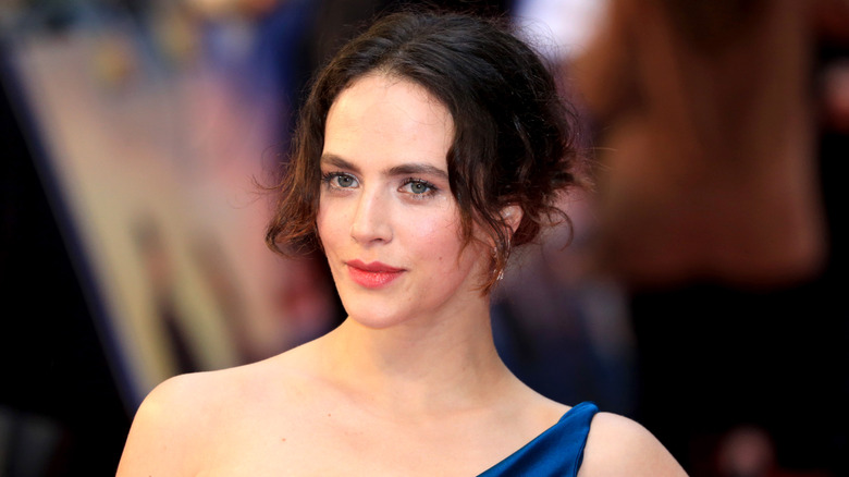 Jessica Brown Findlay at event