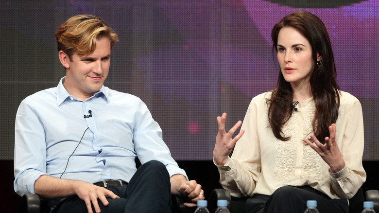 Dan Stevens and Michelle Dockery