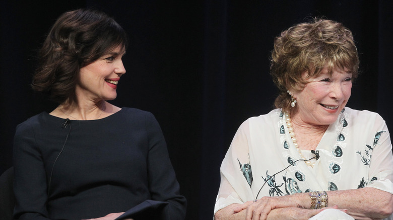 Elizabeth McGovern and Shirley MacLaine