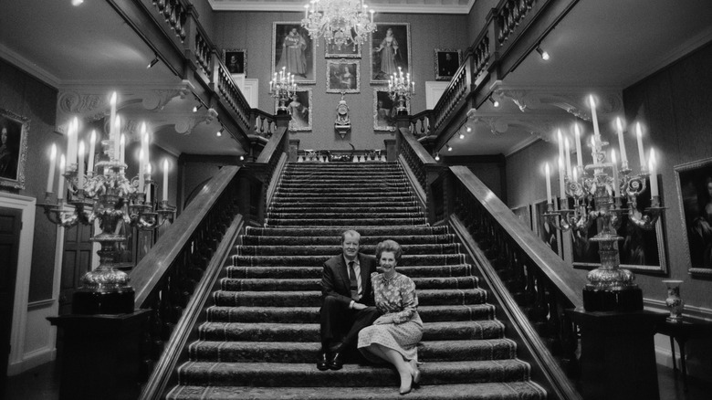 entry hall of althorp house