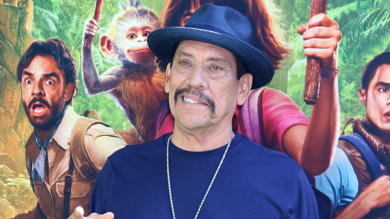 Danny Trejo wearing a hat