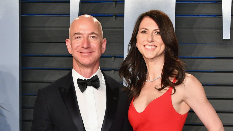 Jeff and MacKenzie Bezos