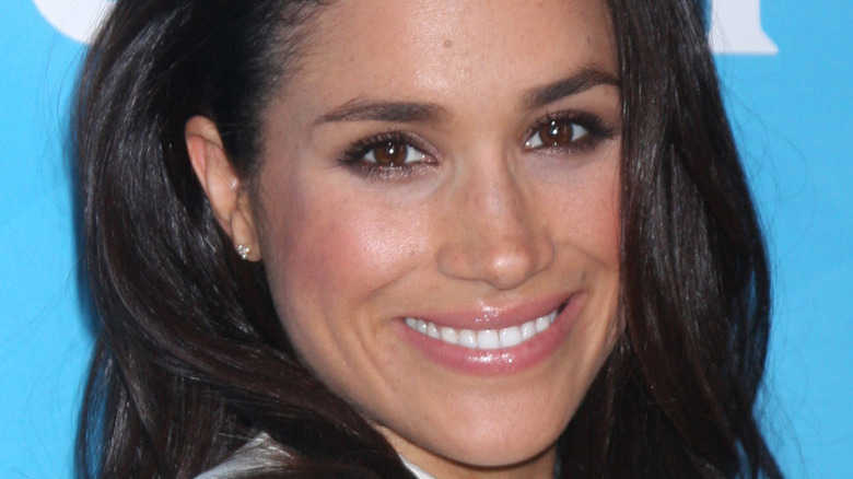 Meghan Markle smiling 