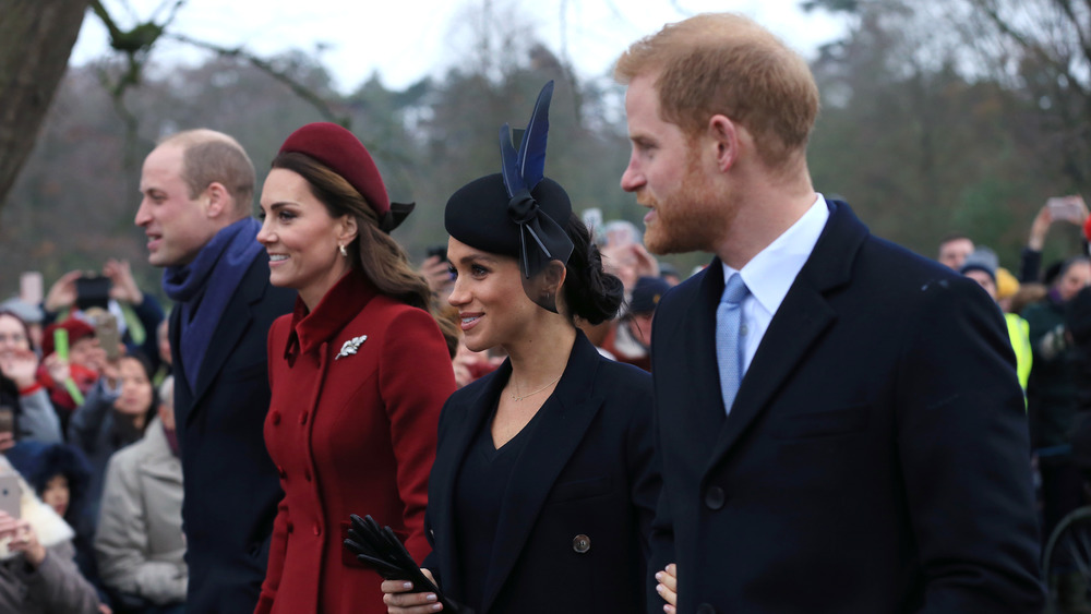 Prince William, Kate Middleton, Meghan Markle, and Prince Harry