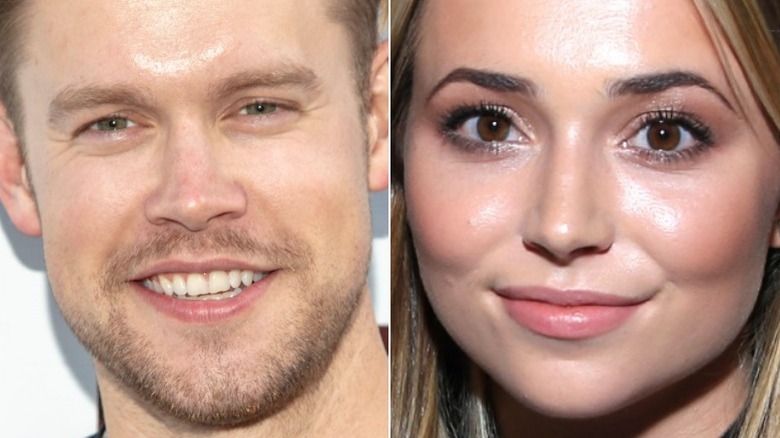 Chord Overstreet and Camelia Somers smiling in a composite image