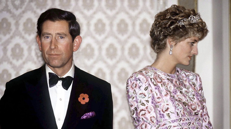 King Charles and Princess Diana