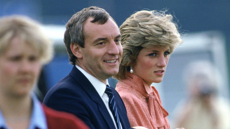 Barry Mannakee and Princess Diana