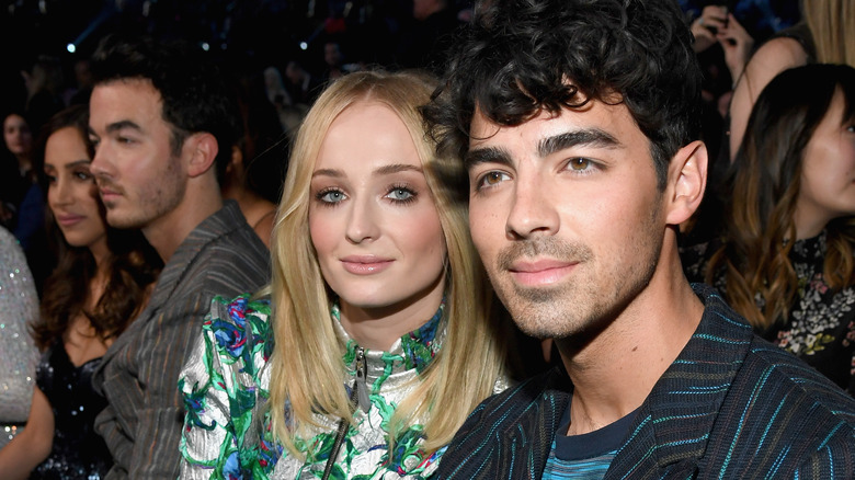 Sophie Turner and Joe Jonas at award show