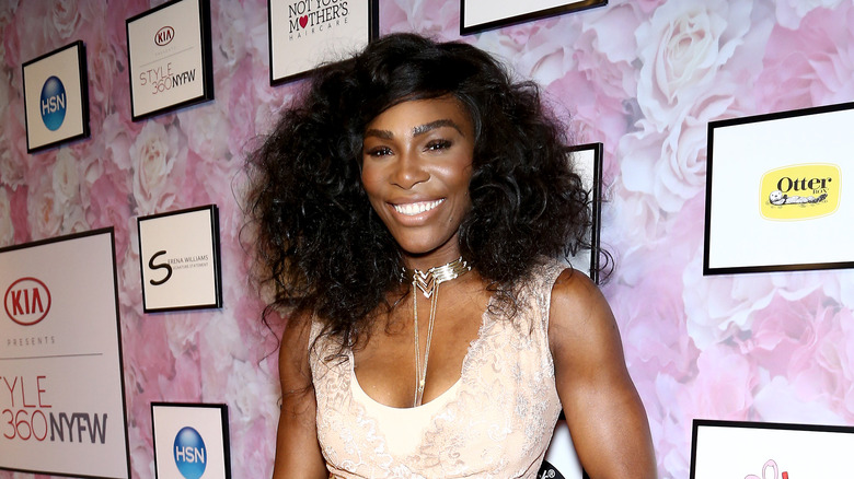 Serena Williams smiling