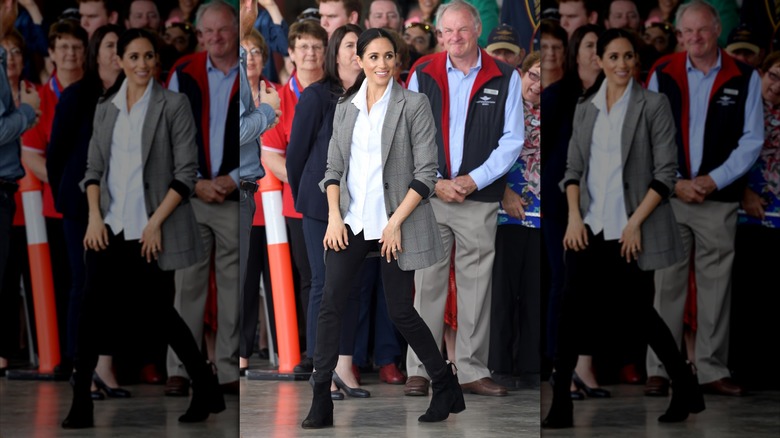 Meghan Markle smiling