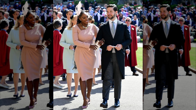 Serena Williams and Alexis Ohanian