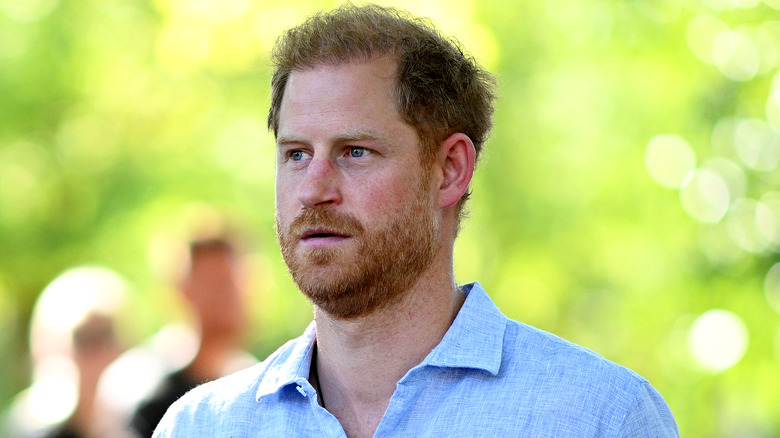 Prince Harry closeup