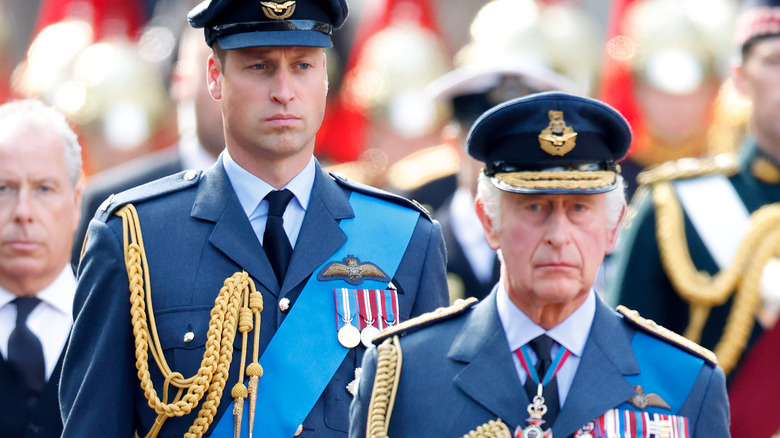 Prince William and King Charles III