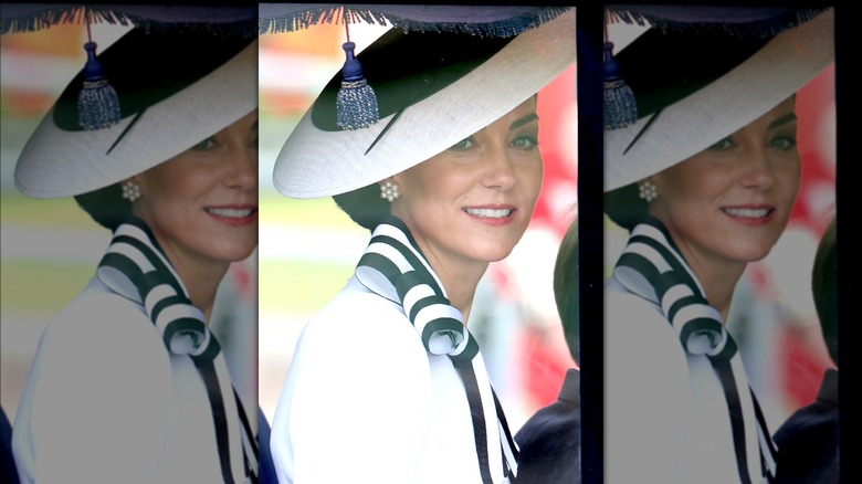 Princess Catherine smiling