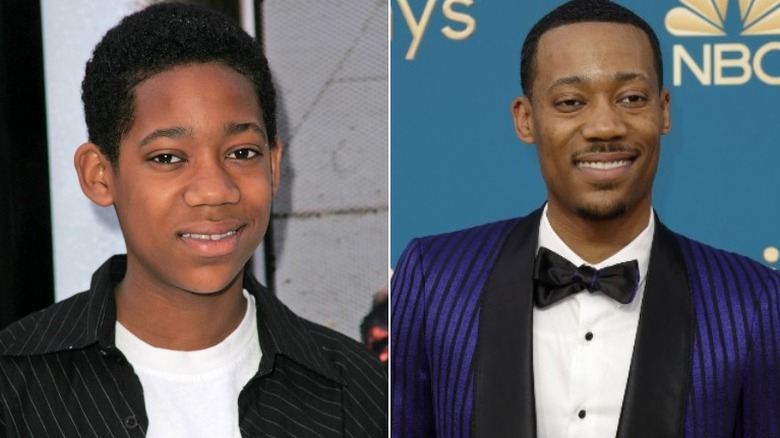 Tyler James Williams young, at the 74 Emmy Awards