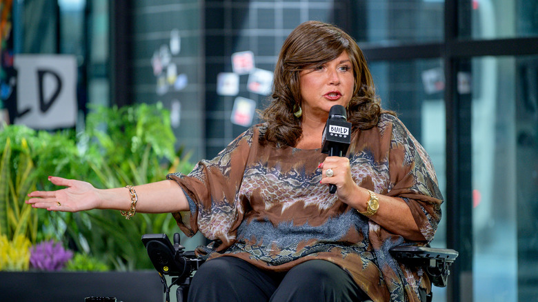 abby lee miller giving interview