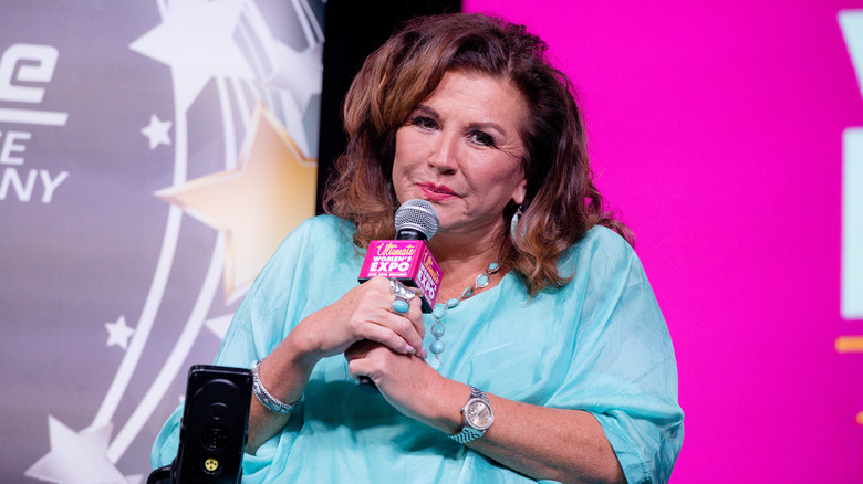 abby lee miller with mic