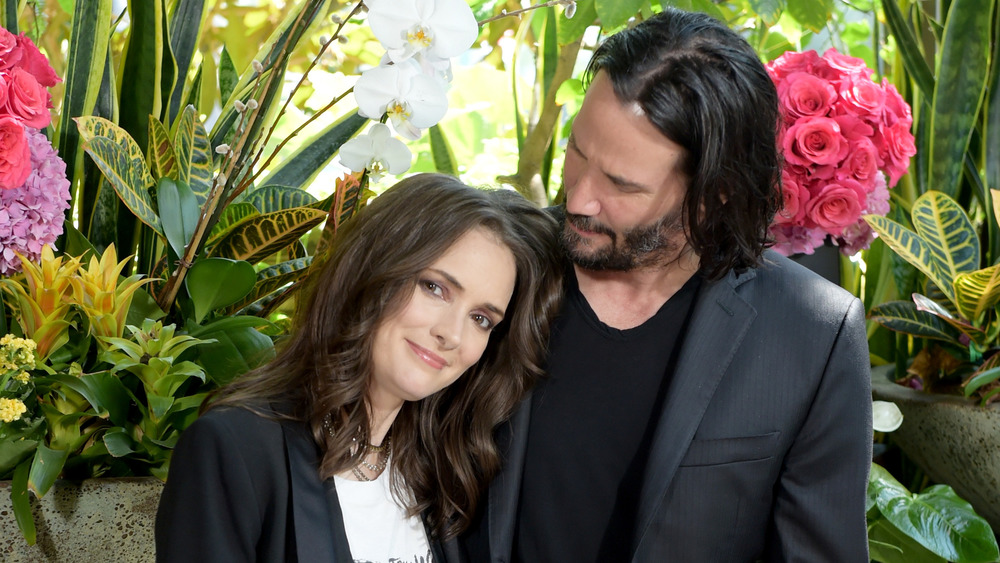 Winona Ryder and Keanu Reeves